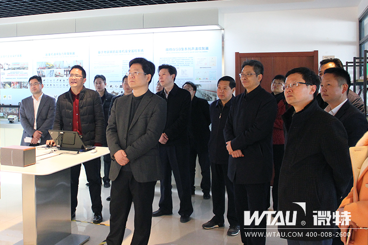 市委常委、组织部长汪伟来微特调研