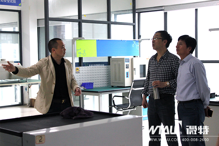 中铁四局八公司调研微特并给予高度评价