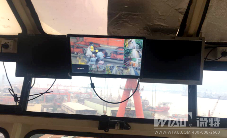 龙门吊监控系统监控画面