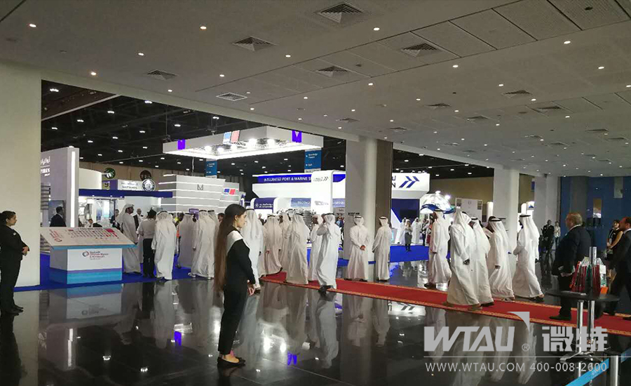 一带一路，微特走进中东 ～～阿布扎比海事展