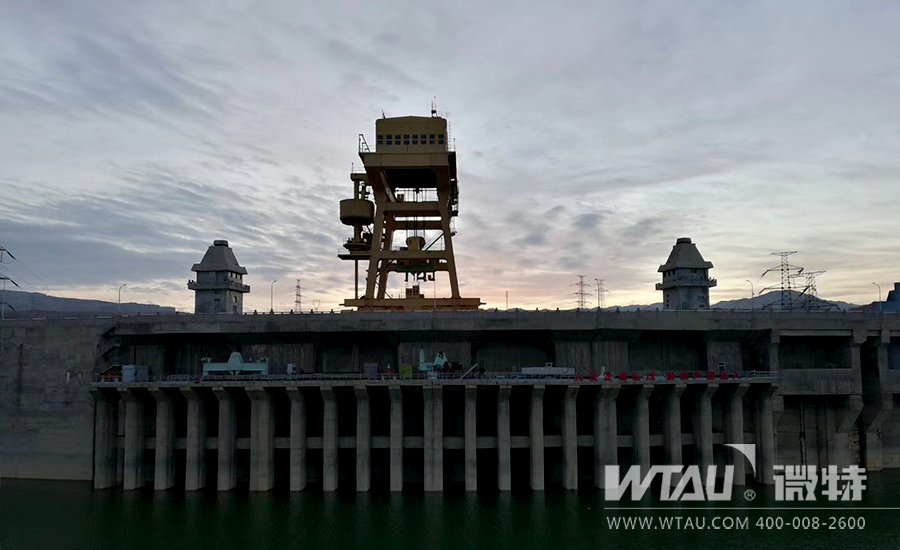 微特总经理聂道静回访黄河上游水电站用户