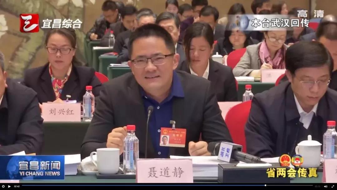 总经理聂道静参加湖北省十三届人大一次会议