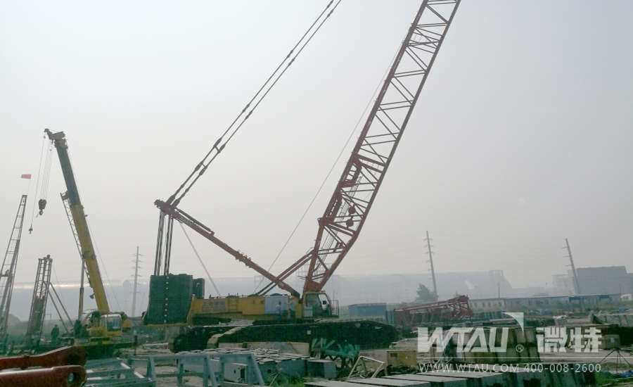 650T履带吊安全监控系统项目顺利通过验收
