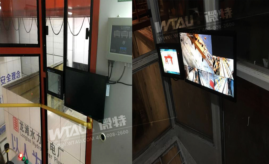 门式起重机及200T桥式起重机加装了安全监控管理系统