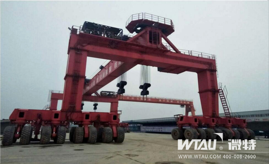 微特配套900吨搬梁机 助力安九高铁建设