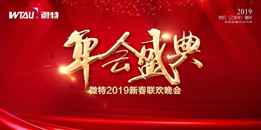 贺新春 微特技术有限公司2019年会盛典圆满落幕！