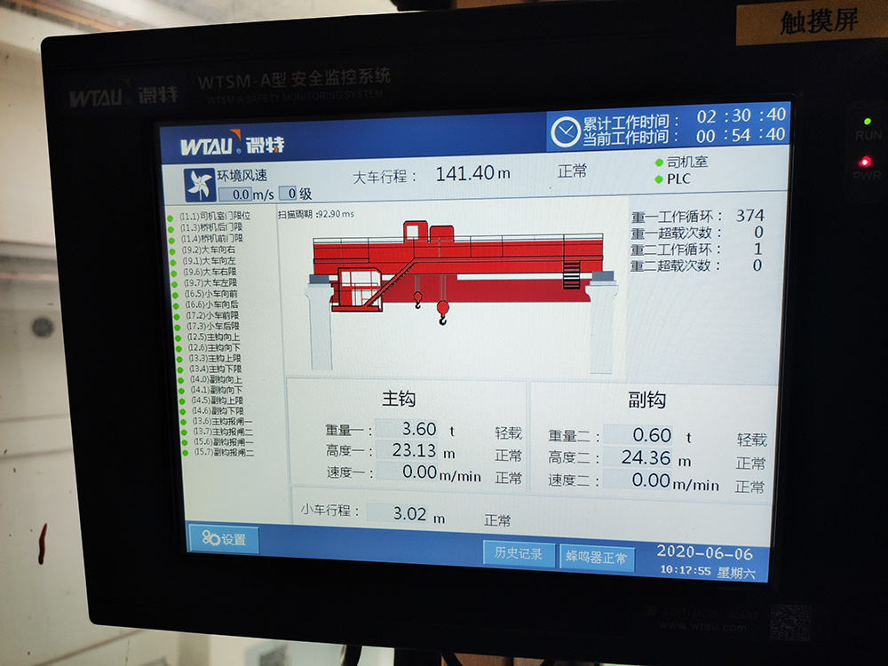 微特WTSM-A起重机安全监控系统