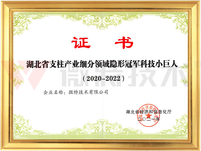 隐形冠军科技小巨人（2020-2022）