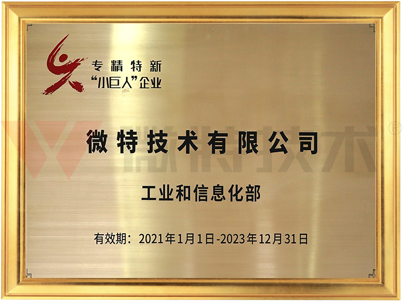 专精特新小巨人企业—微特
