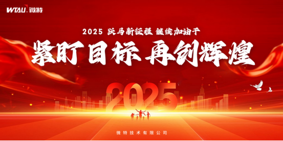 微特2024年第四季度总结大会暨新年目标承诺会顺利召开