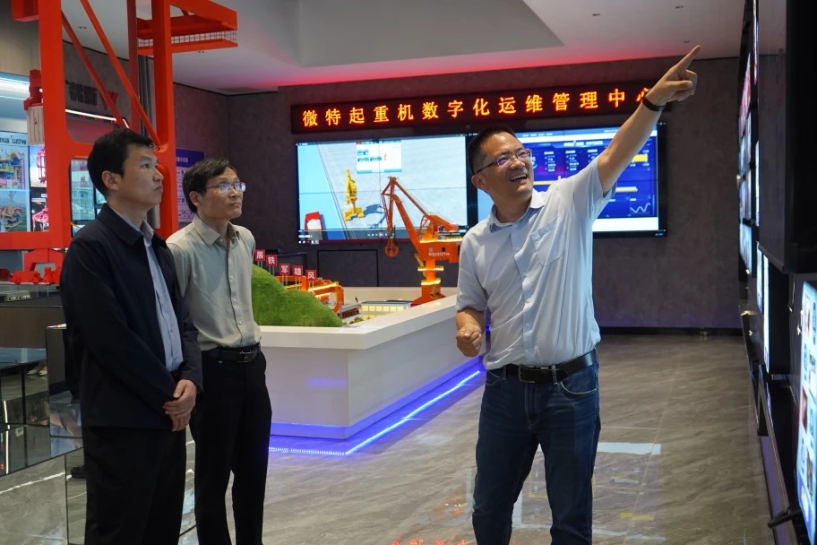 省经信厅、省人社厅莅临微特调研，职称举荐制为企业引育人才注入新动力