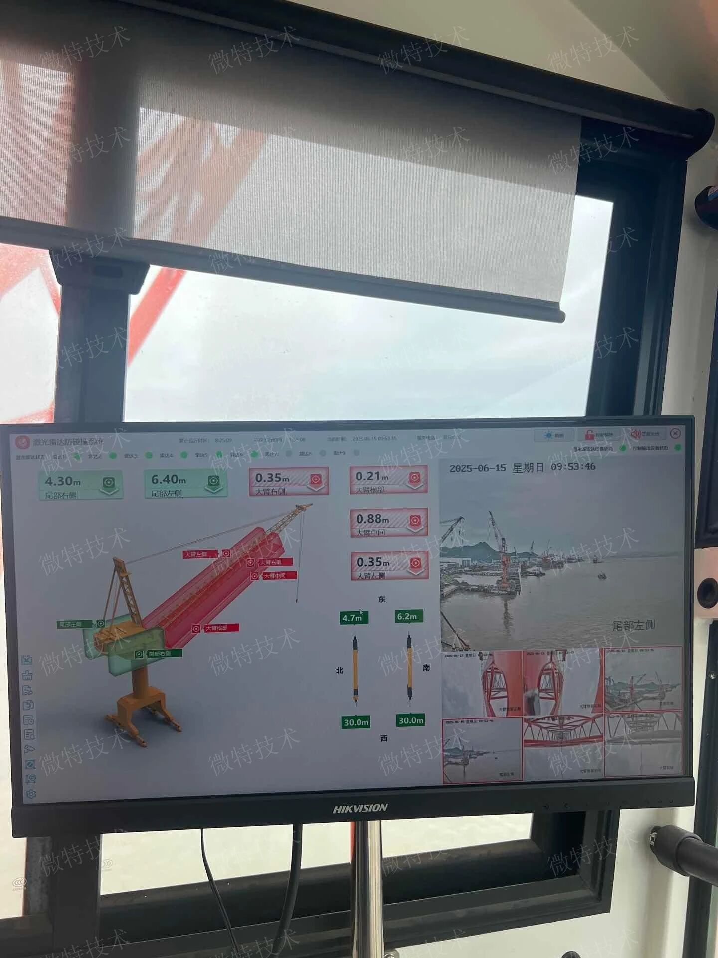 南通中远门座起重机图